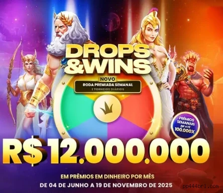 Slots online da Pp444.com com jackpots progressivos